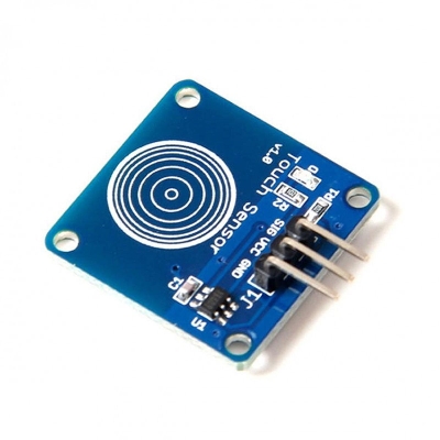 Picture of BLUE TTP223B TTP 223B Capacitive Touch Switches Capacitive Touch Sensor Module DC 2V 5.5V Low Power Consumption Touch Sensor Digital Capacitive Dimmer Switch Module