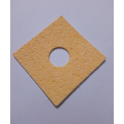 Picture of SPONGE FOAM ESD Tip Cleaning Sponge Size 62x62x1.8mm Soldering Iron Tip Cleaning Sponge For ESD Soldering Stations Tip Cleaner Sponge Foam 