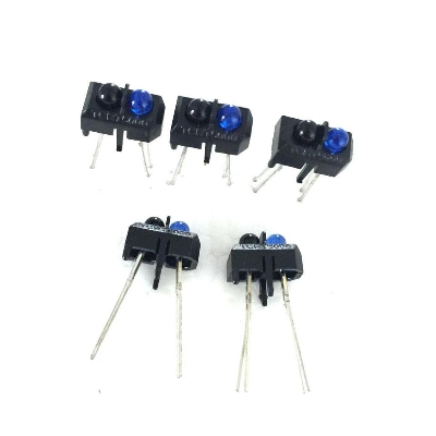Picture of 3Pcs-TCRT5000 TCRT 5000 Infrared Sensor Switches Line Track Sensor DC 3.3-5V IR Reflective Line Tracking Sensor Obstacle Avoidance Photo-electric Switches IR Following Sensor