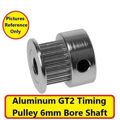 Picture of 6mm Pully Aluminum GT2 Timing Pulley 6mm Bo-re Shaft For CNC & 3D Printer Parts Puli Also Use For 3D Printer Parts