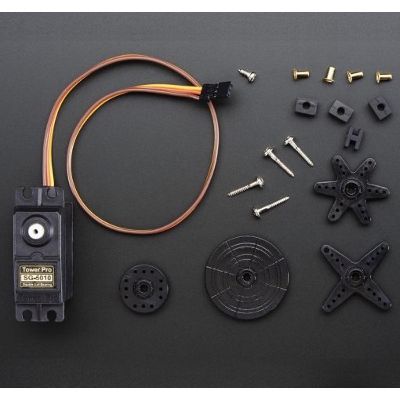 Picture of SG5010 SG-5010 Large Torque DC 4.8V 6V Metal Gear Servo Motor 180° Degree Rotation Standard Quality SG 5010For Arduino DIY Electrical Circuitry & Parts