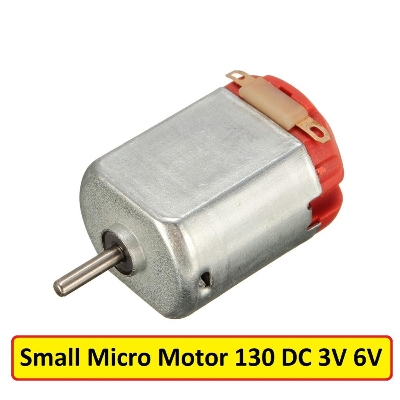 Picture of 2Pcs- 130 MOTOR Small Micro Motor 130 DC 3V 6V For Toy Car Boat Electric Motor Remote Control Car Mini Fans