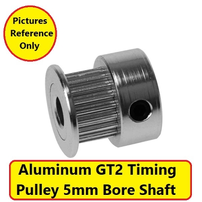 Picture of 5mm Pully Aluminum gmT2 Timingm Pulley 5mm Bo-re Shaft 3D Printers Parts Puli Also Use For General Purpose