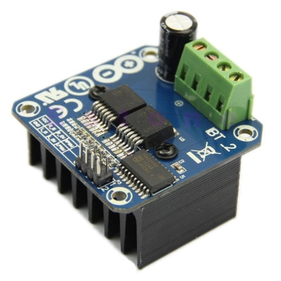 Picture of BTS7960 BTS-7960 7960 Motor Drive Module DC 6V To 27V 43A Large Current H-Bridge Motor Drivers For Arduino Electric Smart Car Electronics Circuitry & Parts