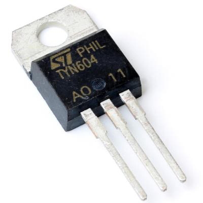 Picture of TYN604 TYN-604 600V 4A SCR Thyristor TO-220 Package 3 Pin Silicon Controlled Rectifiers Thyristor For Electronics Circuitry & Parts