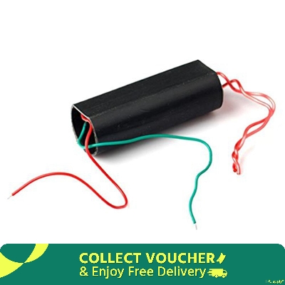 Picture of 400KV VOTAGE Generator DC DC Step Up 3.6V 6V 400KV Boost Converter Power Module High Voltage Generator Power Transformer With 2 Wire Connection Cables - Multi Plug