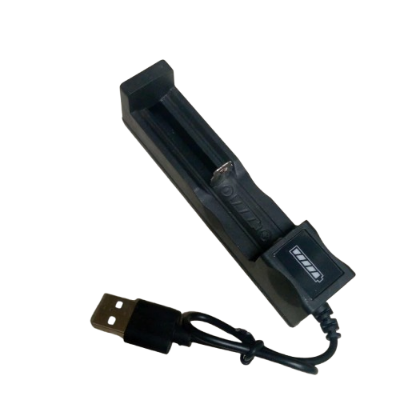 Picture of 3.7V USB Cables Adapters Universal DC 4.2V To 3.7V Battery Single Slots Battery Charger For Rechargeable Lithium Li-ion 18650 16340 14500 17670 AA AAA Battery Charging Adapters 