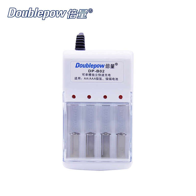 Picture of 1.2V 4 Batteries Chargers DoublePow DP-B02 4 Slots US Plug Battery Charger 1.2V Batteries Charger Adapters AAA AA 1.2V Battery Can Be Charge