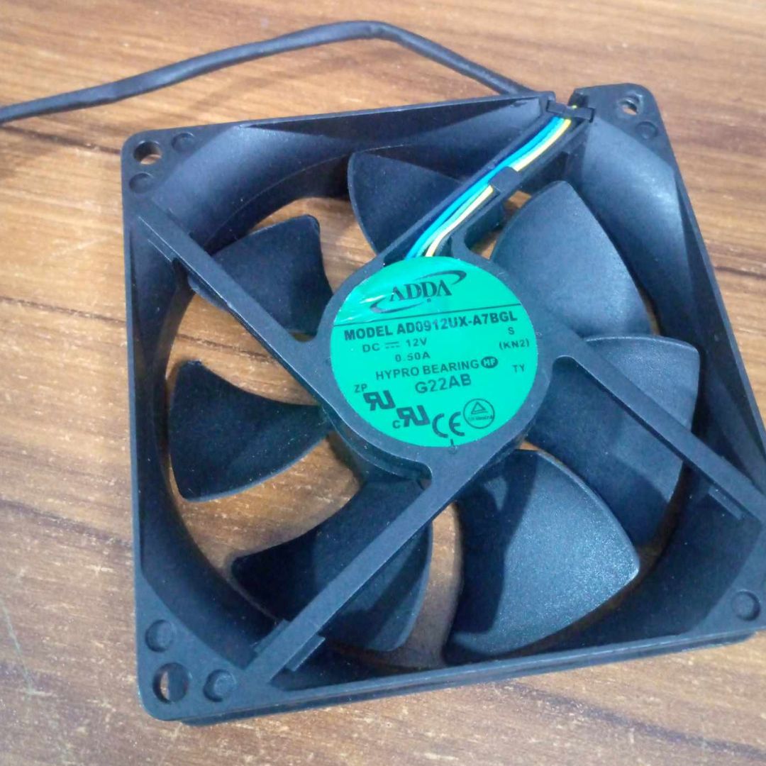 Picture of ADDA 4 Inch FAN 0.5A 12V Cooling Fan 12V 90x90x25mm Fan Heatsink Cooler Radiator Cooling Fan 12V DC Fan Heat Dissipation Mini Fans With Cables