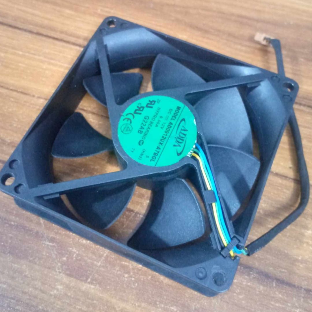 Picture of ADDA 4 Inch FAN 0.5A 12V Cooling Fan 12V 90x90x25mm Fan Heatsink Cooler Radiator Cooling Fan 12V DC Fan Heat Dissipation Mini Fans With Cables