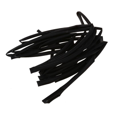 Picture of 6 Feet - 2mm Heat Shrink Tube 2mm BLACK Heatshrink Tubing Shrinkable Wrap Wire Cables Sleeve Set Heat Shrink Φ2mm Wire DIY Cables Connector Repairs