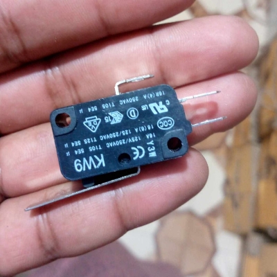 Picture of 3Pcs- 27mm HANDLE Limit Switch 16A 250VAC SPDT 3 Pin 27mm Long Straight Hinge Lever Arm Switches Limit Switch Momentary Push Switch For 3D CNC Machine