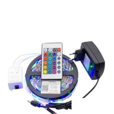 Picture of Heavy Duty Multicolor DC 12v Remote Control RGB LED Strip Color Changing Light For Living Room Party Decoration LED Strip Lighting