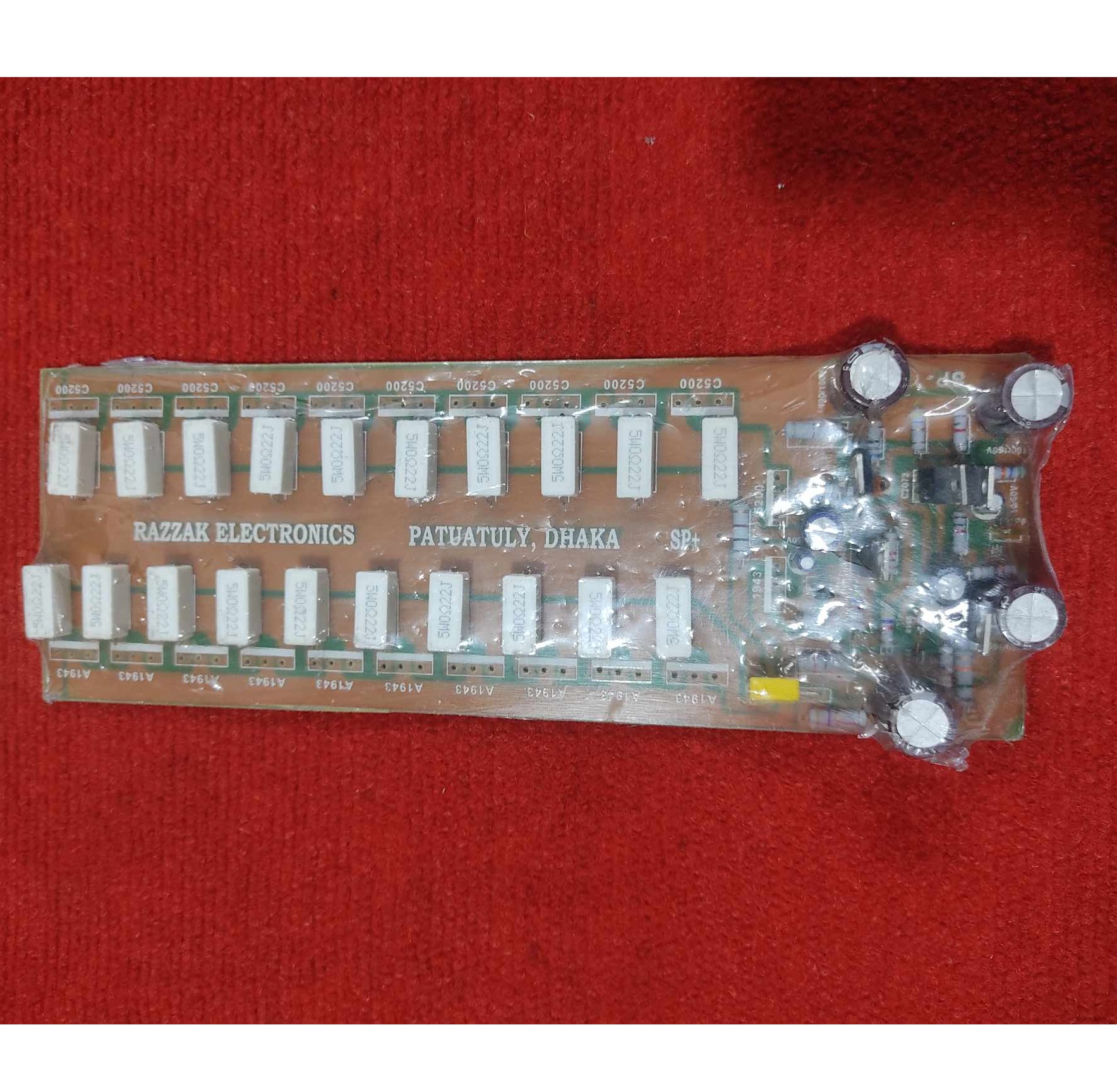 Picture of 20 Transistors Amplifier Circuit Board For 5200 & 1943 IC Mono Amplifiers Board 20 Transistor IC Not Included In This Board Home Entertainment & Amplifiers