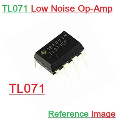 Picture of TL071 TL071CP TL071C Low Noise Dual Input Operational Amplifiers Op-Amp IC OPAMP Integrated Circuit DIP-8 8 Pin Dual In Line Package Chip