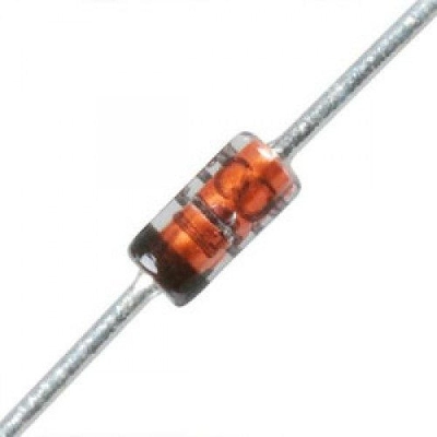 Picture of 10Pcs- 1Watt Zener Diode 1W 4.7V 1N4732 Through Hole Voltage Regulator Zener Diodes DO-41 DIP 3 Pin Leads