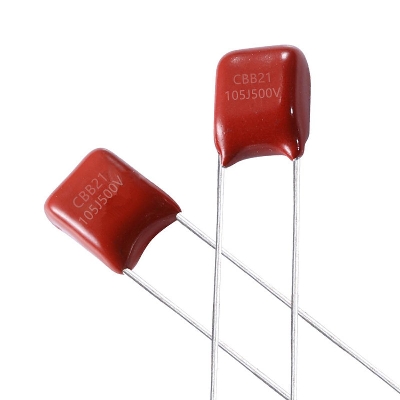 Picture of 5Pcs- METALLIZED 105j 630V Metallized 105j 630V Polypropylene Capacitor Mylar 1000nF Polyester Film Capacitors 2 Pin Leads Connections Leg