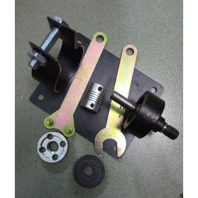 Picture of 775 Motor Mount Or Seat Stand For Cutting Polishing Grinding Electric Drill Cutting Seat Bracket Set Holder With 2Pcs Wrenches 2Pcs Gaskets 1Pcs 5mm To 8mm 775 Motor Joint Tool Sets