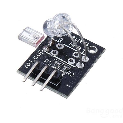 Picture of KY039 KY-039 DC 5V 3 Pin Finger Detection Heartbeat Heart Beats Detector Sensor Module For Arduino Electronics Circuitry & Parts