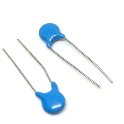 Picture of 10Pcs- 2KV 471 MOV 471 2KV Metal Oxide Varistor 470pF 0.47nF ZOV Power Resistor 2 Pin Leads Terminals Connections Leg