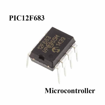Picture of PIC12F683 PIC-12F683 PIC 12F683 Microcontrollers IC MCU DIP-8 8 Pin Leads Dual In Line Package Chip