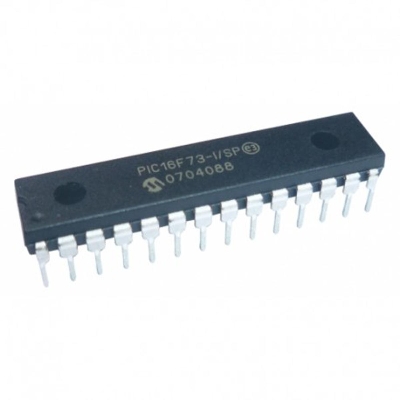 Picture of PIC16F73 PIC-16F73 PIC 16F73 Microcontrollers IC MCU DIP-28 28 Pin Leads Dual In Line Package Chip