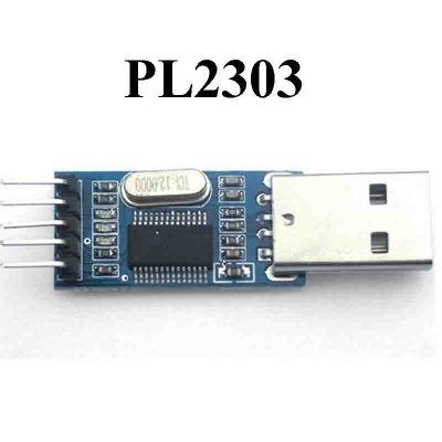Picture of 5Pin USB PL2303 To TTL Converter RS232 5 Pin Leads 3.3V 5V Adapters Module PL 2303 Board For Arduino Uno For Arduino Uno projects DIY 