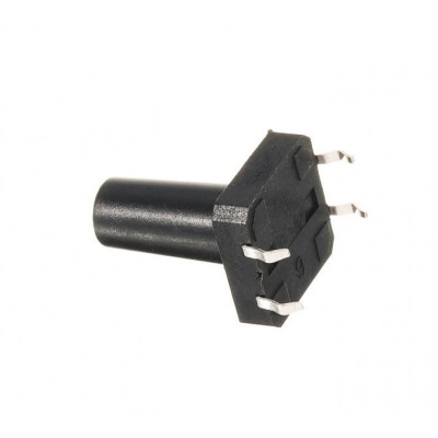 Picture of 5Pcs- LONG Head MOMENTARY Push Button Switch 12x12x17mm 4P 4Pin On Off Panel Momentary Tactile Tact Push Button Switch Self Reset DIP Push Switches