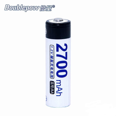 Picture of Best Quality 2700mAh DOUBL-POW AA 1.2V 2700mAh REMOTE TRIMMER Battery Ni-MH 1.2V Rechargeable 14500 AA Battery For Solar Light Remote MP3 Player Razor LED Lights Trimmer