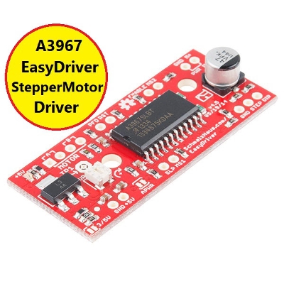 Picture of A3967 A-3967 3967 Stepper Motor Driver Easy Driver V44 Development Board Compatible With Arduino Raspberry Pi Robot 3D Printers Parts Drivers 