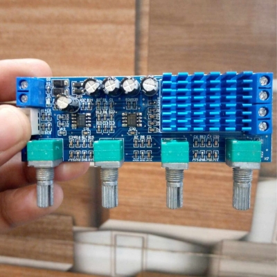 Picture of XH-M577 TPA3116D2 2x30W Stereo HIFI Power Amplifier Board NE5532 Bass Treble Midrange Control Amplifier Board