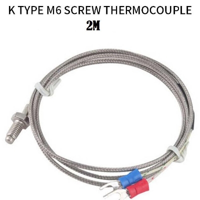 Picture of K-Type 2M Cablese Length Thermistor Probe Thermocouple Sensor & Meter Temperature Controller Thermocouple