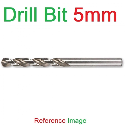 Picture of 5mm Drill Bit 5mm HSS Twist Drill Bits 5mm High Speed Stainless Steel Drill Bits With 5mm Shank For Drill Machine Chuck Tool Sets