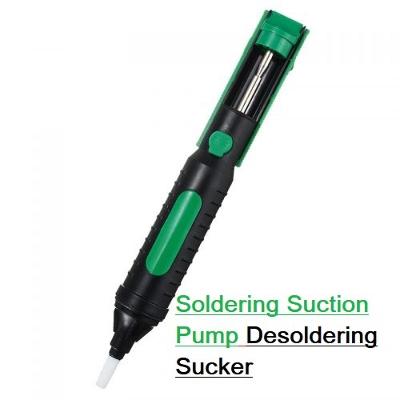 Picture of Soldering Suction Pump 210mm Desoldering Sucker Pump For Soldering Remove Vacuum Pump Tools Anti Rust Spring Portable Tin Suction Manual Solder Sucker Pump