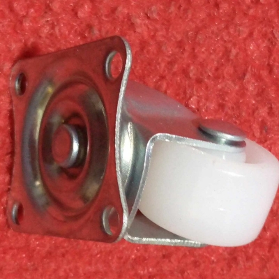 Picture of 1 Inch Mini One Inch Nylon Caster Wheel 1" Inches Without Bearing & Without Lock For Smart Robot Car Wheel Project