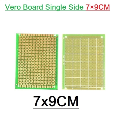 Picture of 9x7cm Dot Veroboard SINGLE Side DOTTED 9x7cm Glass Fiber Stripboard PCB Printed Circuit Board Project Board For Prototyping Weld Soldering Arduino DIY