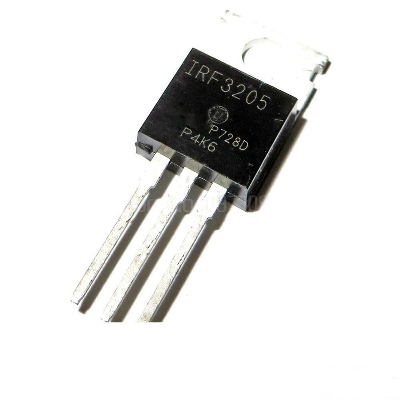 Picture of MEDIUM CLASS IRF3205PBF IRF3205 IRF 3205 55V 110A 200W TO-220 N-Channel Power MOSFET 3 Pin Leads IC Power Transistor Field Effect MOSFET