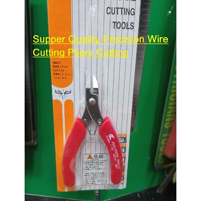Picture of SUPPER Quality RED Precision Wire Cutting Pliers Durable Diagonal Beading Cables Wire Leads Cutter Plier Tool Sets Nippers For Soft Cables Wire Cutting