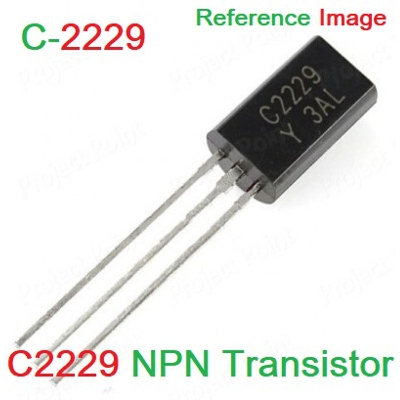 Picture of 10Pcs- C2229 2SC2229 2SC-2229 NPN Transistor 150V 500mA 0.8W Low Transistor TO-92L NPN Bipolar Transistor 3 Pin Leads IC Chips Power MOSFET