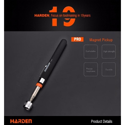 Picture of Magnetic Pick-Up Tool 8lbs Pull Capacity Size 175-845mm Magnetic Pen Pickup Professional Tools Flexible Strong Magnetic Extendable Hand Tool Sets