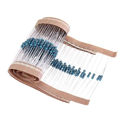 Picture of 1% Carbon Film Resistor 100 Ohm 1/4W-100Pcs