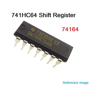 Picture of 2Pcs- 74164 SN74HC164N 74HC164 74LS164 Shift Resistor IC Dual In Package DIP 14 Pin Leads IC 