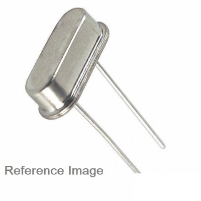 Picture of 5Pcs- 24.576MHz Crystal Oscillators 24.576MHz Mini Passive Resonator 24.576MHz Inline Feet Passive Components 2 Pin Leads Connections Leg