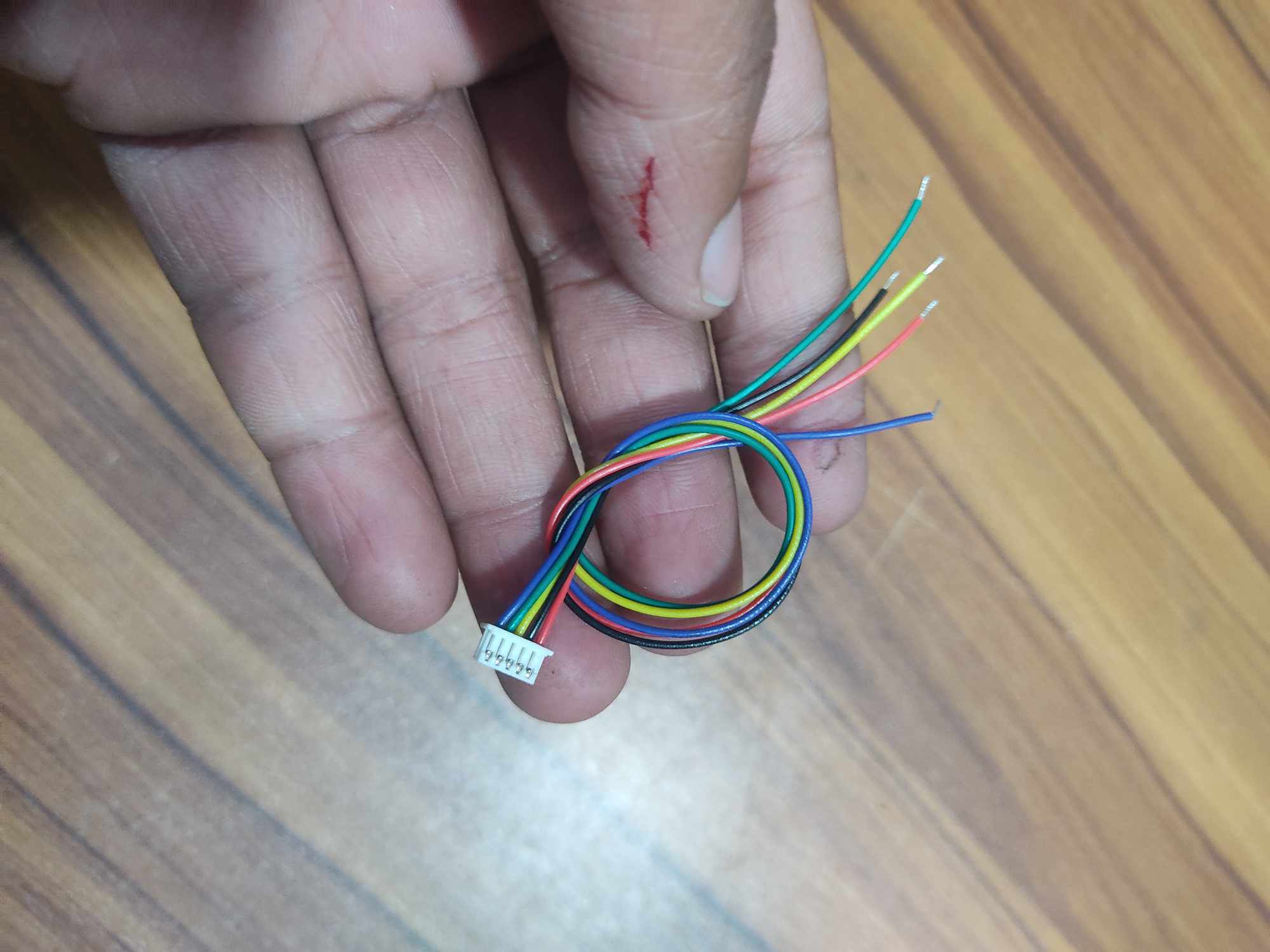 Picture of 1.25mm 5 Pin Cables With Female Connectors Plug & Socket Micro JST 1.25mm 5 Pin 