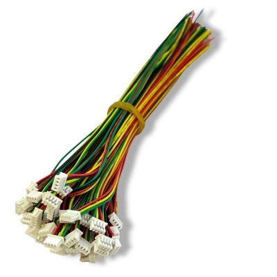 Picture of 1.25mm 4 Pin FEMALE Connectors Multicolour