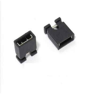 Picture of 10Pcs- SHORTING BLOCK Open Type Shorting Block Short Circuit Jumper Cap Block Shunt Connector Adapters For Male Header PCB Circuit Arduino Uno