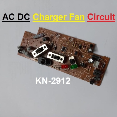 Picture of KN-2912 Charger FAN Circuit DC  6V Light Fan Charger Circuit Charging Control Fan Circuit Board For AC DC Charger Fans