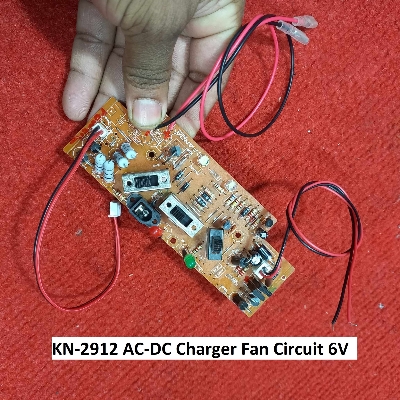 Picture of KN-2912 Charger FAN Circuit DC  6V Light Fan Charger Circuit Charging Control Fan Circuit Board For AC DC Charger Fans