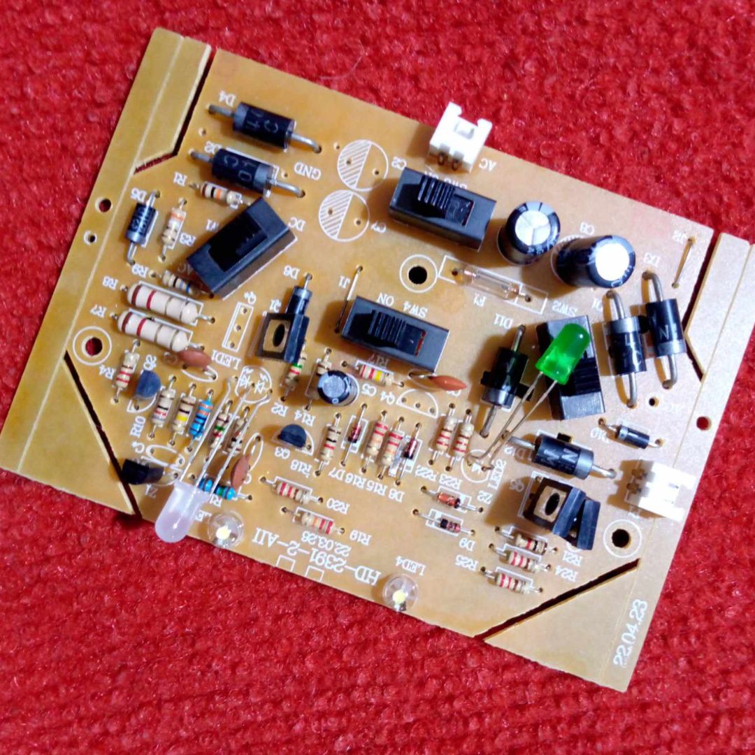Picture of 2391 Charger FAN Circuit, DC 6V Light Fan Charger Circuit