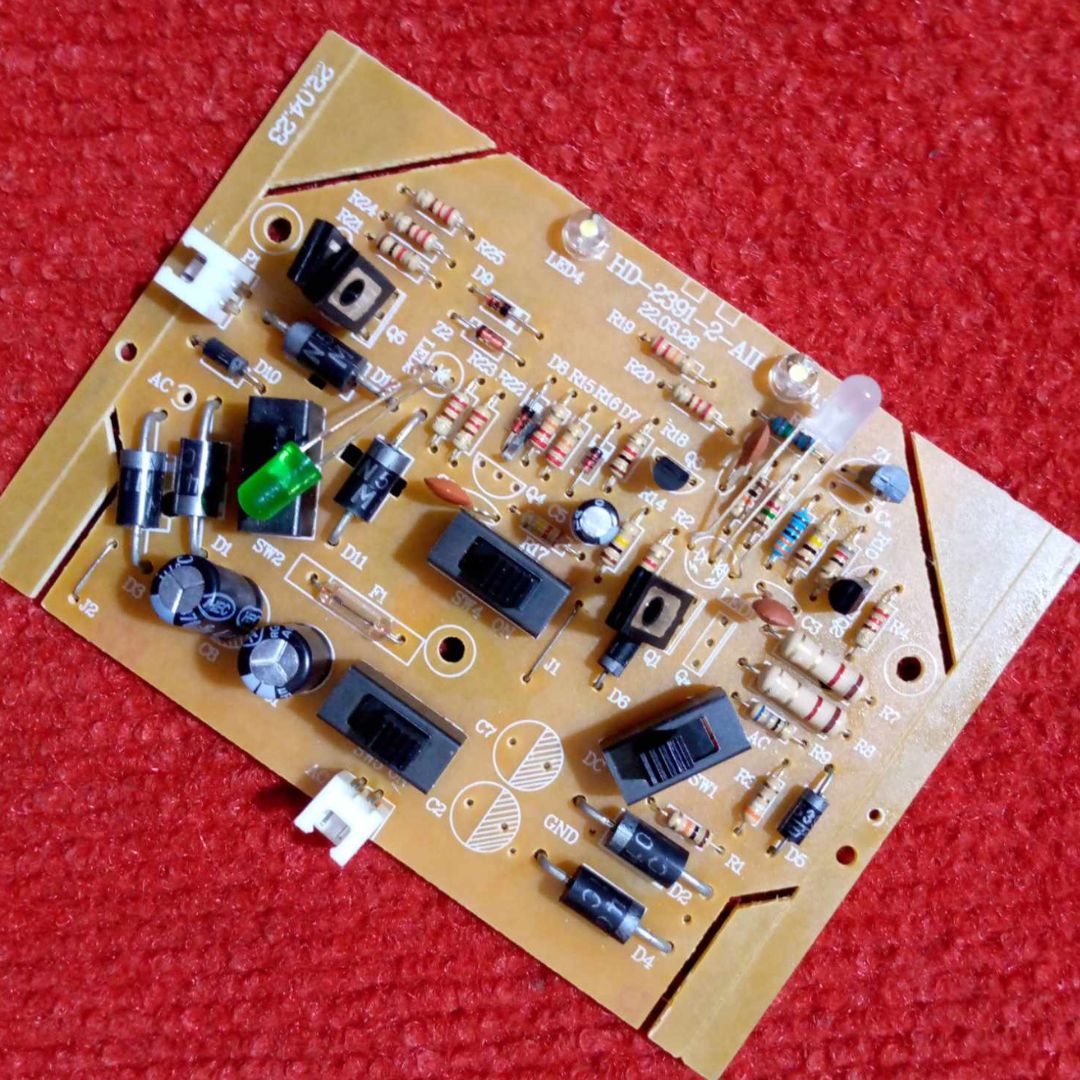 Picture of 2391 Charger FAN Circuit, DC 6V Light Fan Charger Circuit